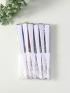 Веер складной «Бабочки и цветы на леопарде», 23 см, МИКС 4301249