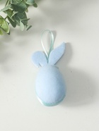 Подвесное украшение пасхальное «Яйца с заичьими ушками», 2 шт., голубой, 3.5×4×9 см - фото 14999274