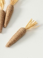 Набор фигурок пасхальных «Морковка из джута», 3 шт., 2.2×2.2×14 см 10914075