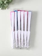 Веер складной «Ромашки и бабочки», широкие лопасти, 23 см, МИКС 10933335