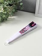 Веер складной «Цветочный», широкие лопасти, 23 см, МИКС 10933336