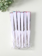 Веер складной «Цветочный», широкие лопасти, 23 см, МИКС 10933336