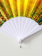 Веер складной «Подсолнухи», широкие лопасти, 23 см, МИКС 10933339