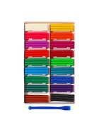 УЦЕНКА Пластилин мягкий (восковой) 18цв 270г Calligrata - Фото 7