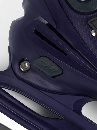 Коньки детские раздвижные BlackAqua, р. 27-30, для фитнеса, синие, зелёные