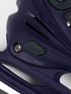 Коньки раздвижные BlackAqua, р. 35-38, для фитнеса, синие, зелёные 10964179