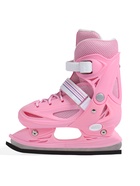 Коньки детские раздвижные BlackAqua, р. 30-33, для фитнеса, розовые 10964189