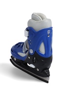 Коньки детские раздвижные BlackAqua, р. 30-33, для фитнеса, синие 10964193