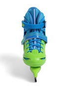 Коньки детские раздвижные BlackAqua, р. 26-29, для фитнеса, зелёные, синие 10964195