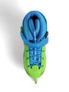 Коньки детские раздвижные BlackAqua, р. 30-33, для фитнеса, зелёные, синие 10964196