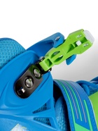 Коньки детские раздвижные BlackAqua, р. 34-37, для фитнеса, зелёные, синие 10964197