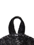 Шапка для бани с принтом "Цветочный триколор", серая 10925611