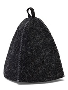 Шапка для бани с принтом "Цветочный триколор", серая 10925611