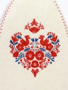 Шапка для бани с принтом "Славянка славянка", белая 10925612