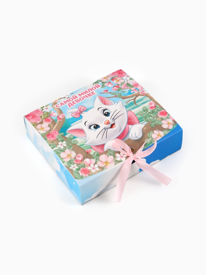 Коробка подарочная «Кошечка Мари», 20×18×5 см - Фото 1