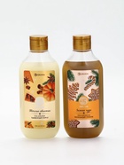 Подарочный набор новогодний в деревянной корзине: гель для душа, пена для ванны и полотенце, аромат тыквенный пирог и ванильный пряник, URAL LAB 10952758