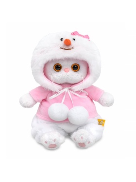 Мягкая игрушка «Кошечка Ли-Ли baby в костюмчике «Снеговик», 20 см 10961854