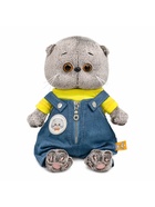 Мягкая игрушка «Кот Басик baby в комбинезоне «Деним», 20 см 10961855