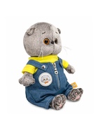 Мягкая игрушка «Кот Басик baby в комбинезоне «Деним», 20 см 10961855