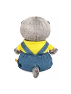 Мягкая игрушка «Кот Басик baby в комбинезоне «Деним», 20 см 10961855