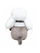 Мягкая игрушка «Кот Басик в белой меховой шапке», 22 см - Фото 3