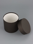 Набор круглых подарочных коробок 4 в 1 «Краски», черный, 20×20 - 13×13 см - фото 63635402