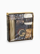 УЦЕНКА подарочный набор новогодний «Все мечты сбудутся»: Чай новогодний чёрный 50 г, крем-мед с клубникой 120 г, носки 36 - 39 размер, термос 500 мл - Фото 11