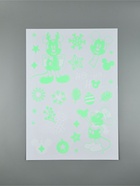 Наклейки интерьерные «Новый год», со светящимся слоем, 35 × 50 см, 2 листа 10863483