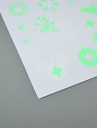 Наклейки интерьерные «Новый год», со светящимся слоем, 35 × 50 см, 2 листа 10863483