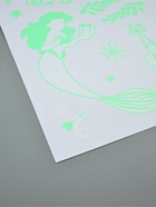 Наклейки интерьерные «Новогодние», со светящимся слоем, 35 × 50 см, 2 листа - фото 119824464