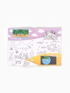 Раскраска с дополненной реальностью «Синий трактор», А4 10942455