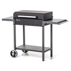 УЦЕНКА Мангал «MAH 203», 128.5×52×90.1 см, 2 мм, колеса, боковые полки, крышка 10971388