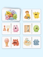 Настольная игра «Домино эмоций», развивающая, 61 карта, 4+ 10908388