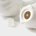 УЦЕНКА Набор для специй BellaTenero «Воробушки», солонка 75 мл, перечница 75 мл, на бамбуковой подставке, фарфор, белый - Фото 4