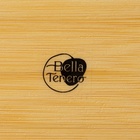 УЦЕНКА Набор для специй BellaTenero «Воробушки», солонка 75 мл, перечница 75 мл, на бамбуковой подставке, фарфор, белый - Фото 5