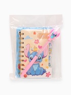 Подарочный набор: блокнот А6, 65 л, ручка, стикеры-наклейки, Стич - фото 63635460