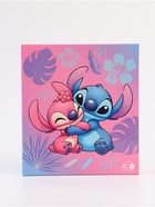 Блокнот пушистый и ручка многоцветная «Стич», голубой - Фото 19