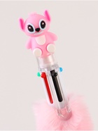 Блокнот пушистый и ручка многоцветная «Эйнджел», розовый - Фото 15