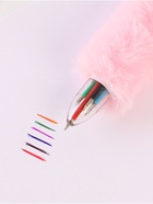 Блокнот пушистый и ручка многоцветная «Эйнджел», розовый 10880213