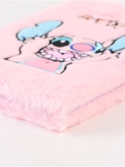 Блокнот пушистый и ручка многоцветная «Эйнджел», розовый - Фото 9