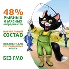 Влажный корм для кошек «Ферма кота Фёдора», рыбные кусочки с лососем, креветками и форелью, 85 г - Фото 4