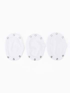 Набор удл для боди КЯ 3шт 13*9см белый интерлок-пенье хл100% 180гр