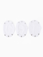 Набор удлинителей для боди «Крошка Я», 3 шт., 13×9 см, белые - Фото 2