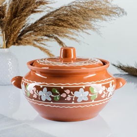 {{photo.Alt || photo.Description || 'УЦЕНКА Жаровня с росписью, венок, 3 л, нет крышки'}}