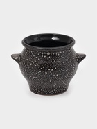 УЦЕНКА Горшок керамический для запекания №6, 0.65 л / 12×12 см, мрамор, нет крышки - Фото 2