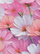 Бумага упаковочная глянцевая «Цветы», 50 × 70 см 10889826