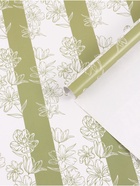 Бумага упаковочная глянцевая «Контурные цветы», 50×70 см - Фото 2