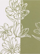 Бумага упаковочная глянцевая «Контурные цветы», 50×70 см - Фото 4