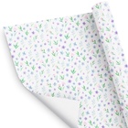 Бумага упаковочная глянцевая «Нежные цветы», 50 × 70 см (10 шт) - фото 809381856