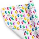 Бумага упаковочная глянцевая Happy Birthday, 50 × 70 см 10935914